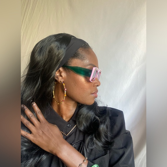 Pink Cheetah print sunglasses - Picture 3 of 4